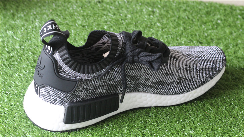 Adidas NMD R1 Primeknit Grey Black Mottled